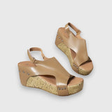 Mia | Sandales à plateau vintage