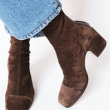 Victoria | Bottes à Talon Carré