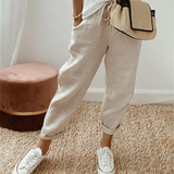 Pantalon Femme Coupe Relaxée