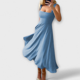 Robe élégante sans manches