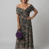 Calen | Robe Midi Off-Shoulder