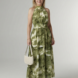 Sylin | Robe Midi à Encolure Halter