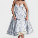 Mélie – Robe d'été légère avec détail corset