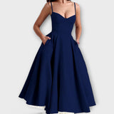 Mélie – Robe d'été légère avec détail corset