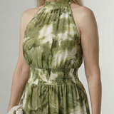 Sylin | Robe Midi à Encolure Halter