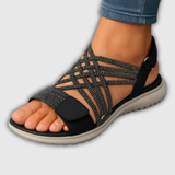 Sanrita | Sandale orthopédique légère avec des sangles élastiques
