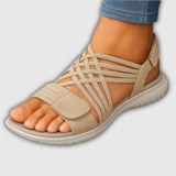 Sanrita | Sandale orthopédique légère avec des sangles élastiques