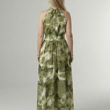 Sylin | Robe Midi à Encolure Halter