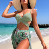 Elaine | Ensemble Taille Haute à Fort Maintien avec Couverture Assortie