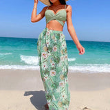 Elaine | Ensemble Taille Haute à Fort Maintien avec Couverture Assortie