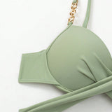 Elaine | Ensemble Taille Haute à Fort Maintien avec Couverture Assortie