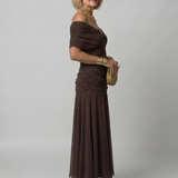 Calen | Robe Midi Off-Shoulder