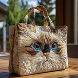 Chat - Sac Tote Matelassé Coloré