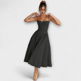 Rosalie - Robe corset sans manches raffinée