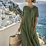 Mireille™ — Robe en coton fluide et estivale