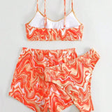 Marilyn | Ensemble de Maillot de Bain de 3 Pièces pour Femmes