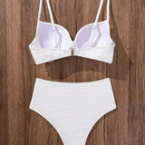 Sandra | Haut Croisé à Fort Maintien, Bikini Taille Haute