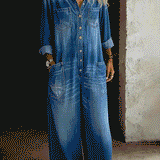 Florence | Combinaison en denim large