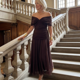 Calen | Robe Midi Off-Shoulder