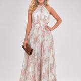Guinevere | Robe midi fluide à motif floral