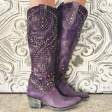 Monroe | Bottes Western à hauteur de genou pour femmes