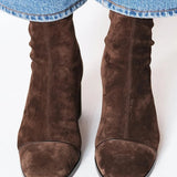 Victoria | Bottes à Talon Carré