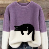 Mila | Cozy Cat Sweater