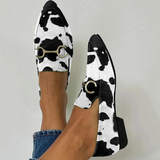 Diana - Mocassin avec Détail de Boucle Imprimée