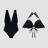 Karina | Maillot de bain sculptant V avec effet ventre plat