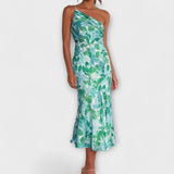 Tabea - Robe à imprimé floral asymétrique