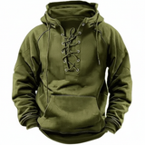 Magnus | Lace-Up Hoodie