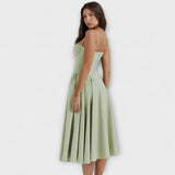 Rosalie - Robe corset sans manches raffinée