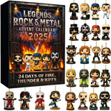 Rock Legends Advent Calendar 2025 – 24 Days of Iconic Music History 🎸🔥