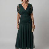 Calen | Robe Midi Off-Shoulder