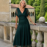Calen | Robe Midi Off-Shoulder