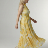 Sylin | Robe Midi à Encolure Halter