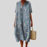 Robe d'été Imprimée Flottante