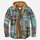 Logan | Patchwork Checked Jacket