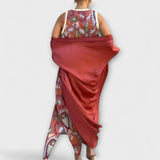 Selviane - Robe maxi avec cardigan assorti