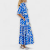 Juliette - Robe midi avec motif de chaînes