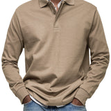 Sebastian | Long-Sleeve Luxury Polo