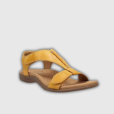 Lara | Sandales en cuir avec fermeture réglable et semelle anatomique