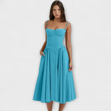 Rosalie - Robe corset sans manches raffinée