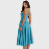 Rosalie - Robe corset sans manches raffinée