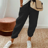 Pantalon Femme Coupe Relaxée