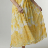 Sylin | Robe Midi à Encolure Halter