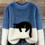 Mila | Cozy Cat Sweater