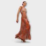 Phoenix - Body en maille à vagues scintillantes