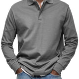 Sebastian | Long-Sleeve Luxury Polo
