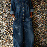 Bo | Salopette en denim avec bretelles